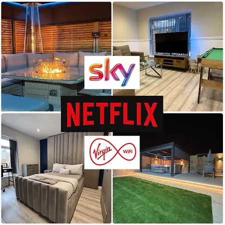 5 Bed Town House Within City Centre And Sleeps Up To 11 With Sky And Netflix Birmingham Exterior photo